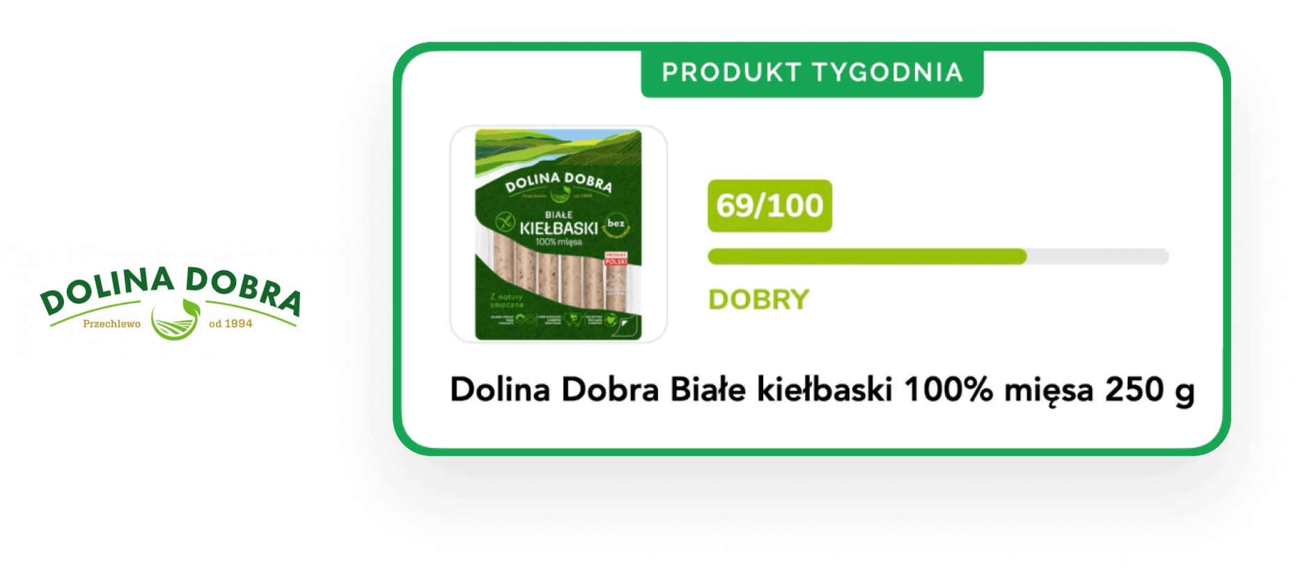 Dolina dobra - produkt tygodnia