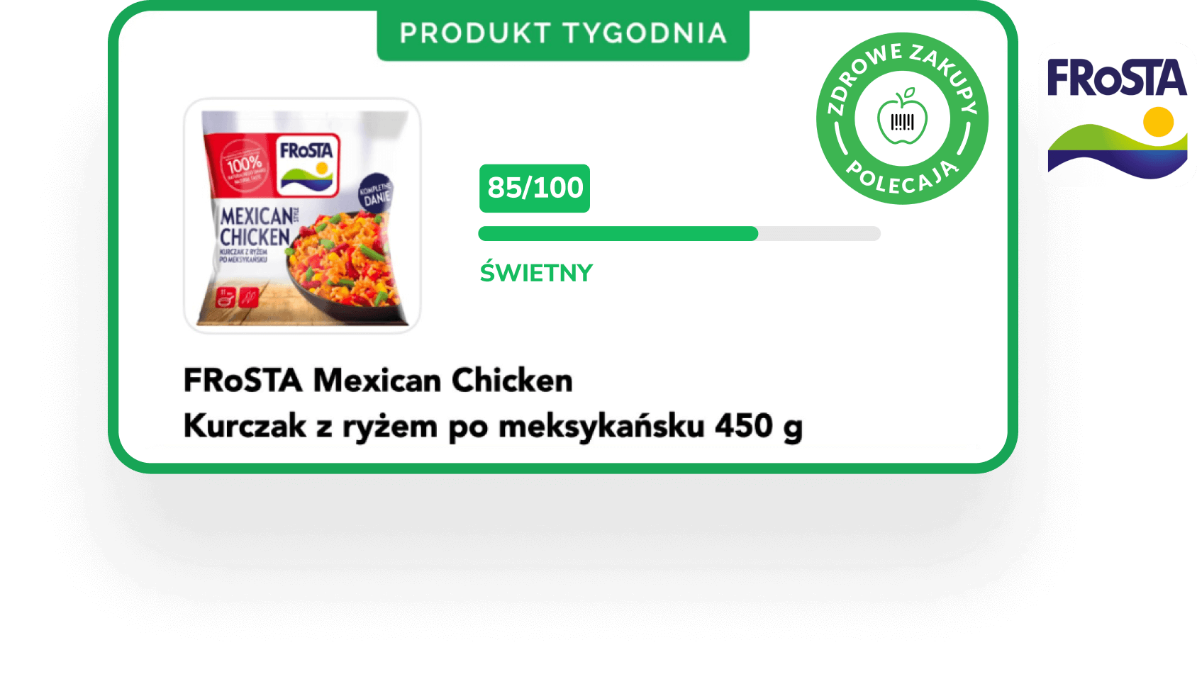 Frosta - produkt tygodnia